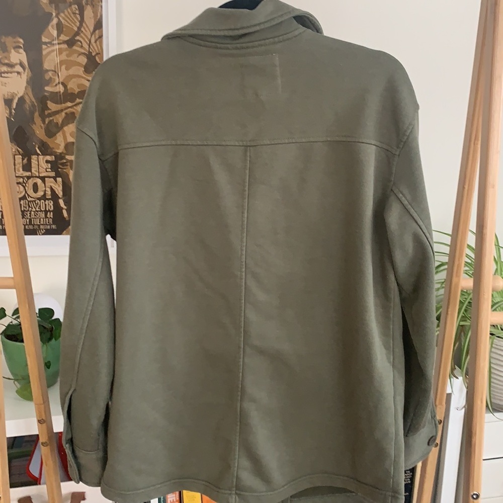 Avec Les Filles Terry Shirt Jacket Size M - Picture 5 of 7